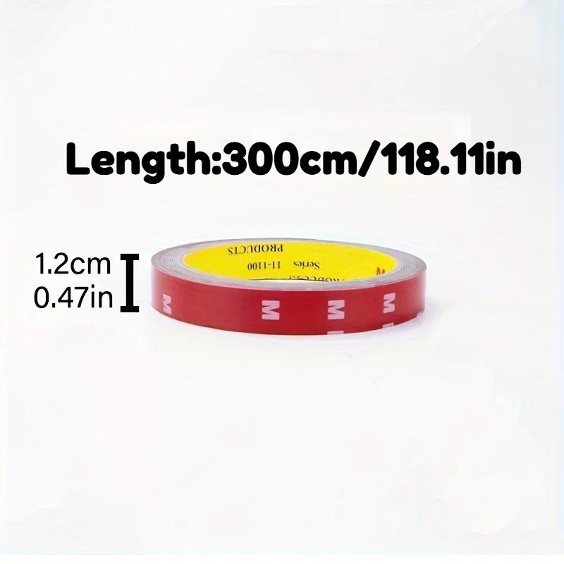 300CM Extra Strong Double Sided Tape Adhesive Car Special Tear Off Without Leaving Traces High Viscosity Mounting Fixing Sticky