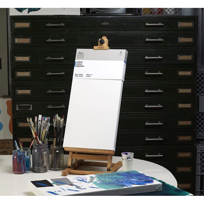 Chevalet de table - Bois - A poser - 78x30,5x32,5cm - Beaux-arts - Peinture