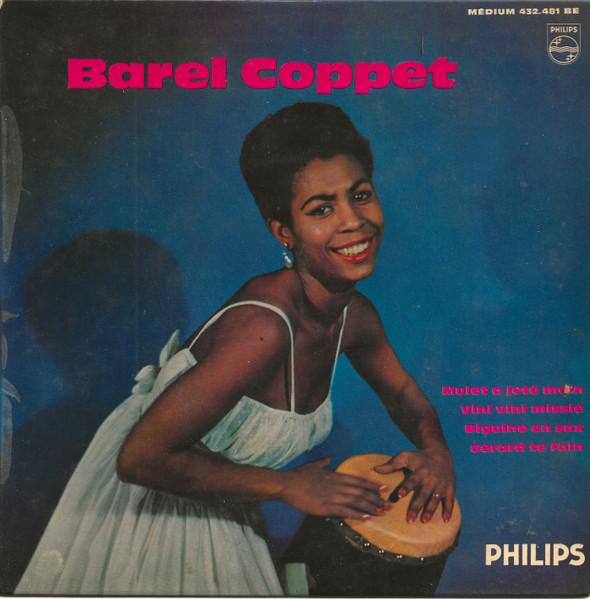 

7-дюймовая пластинка BAREL COPPET ET SES ANTILLAIS Mulet A Jet Moin 432481 Philips 1960 г., Франция, латынь, б/у
