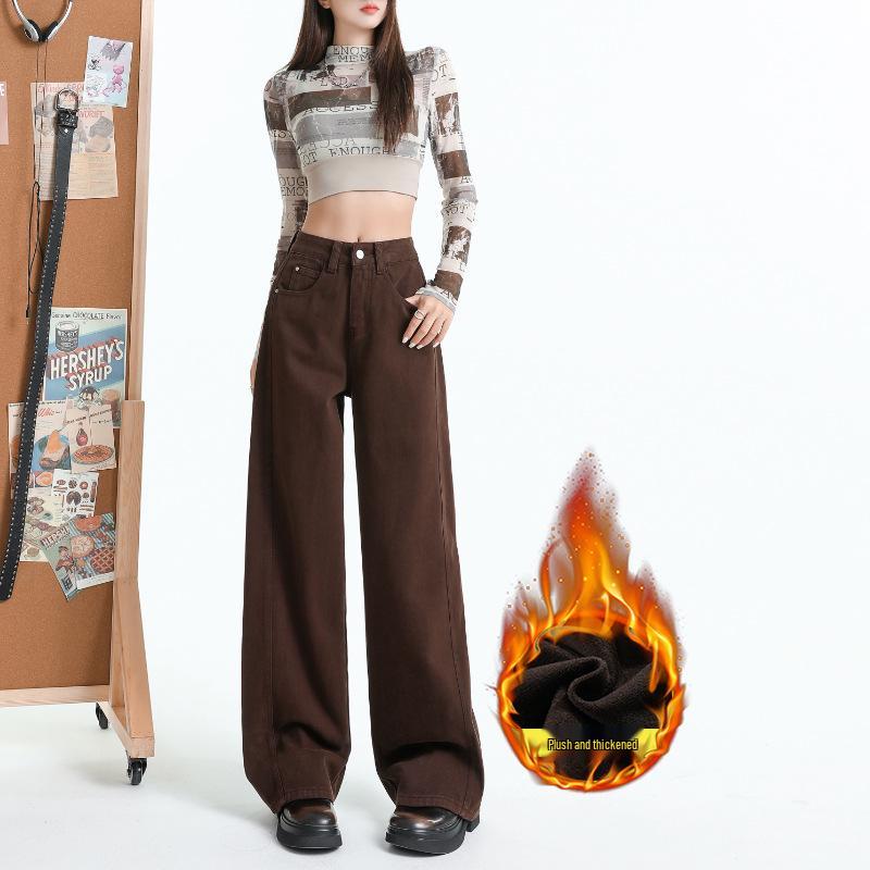 Dámské džíny s vysokým pasem a širokými nohavicemi - Kolekce jaro 2025