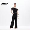 ONLY Women's Ruffle Hem Lightweight Jumpsuit