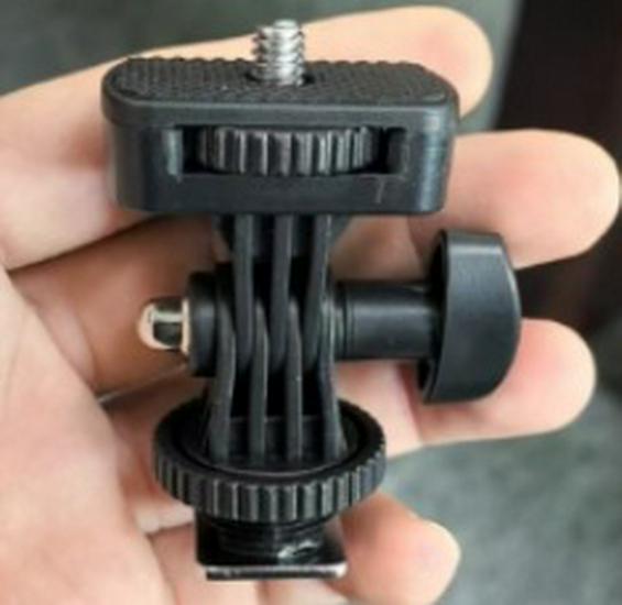 Universelle Kamera-Kardanhalterung mit Fülllicht und Blitzschuh