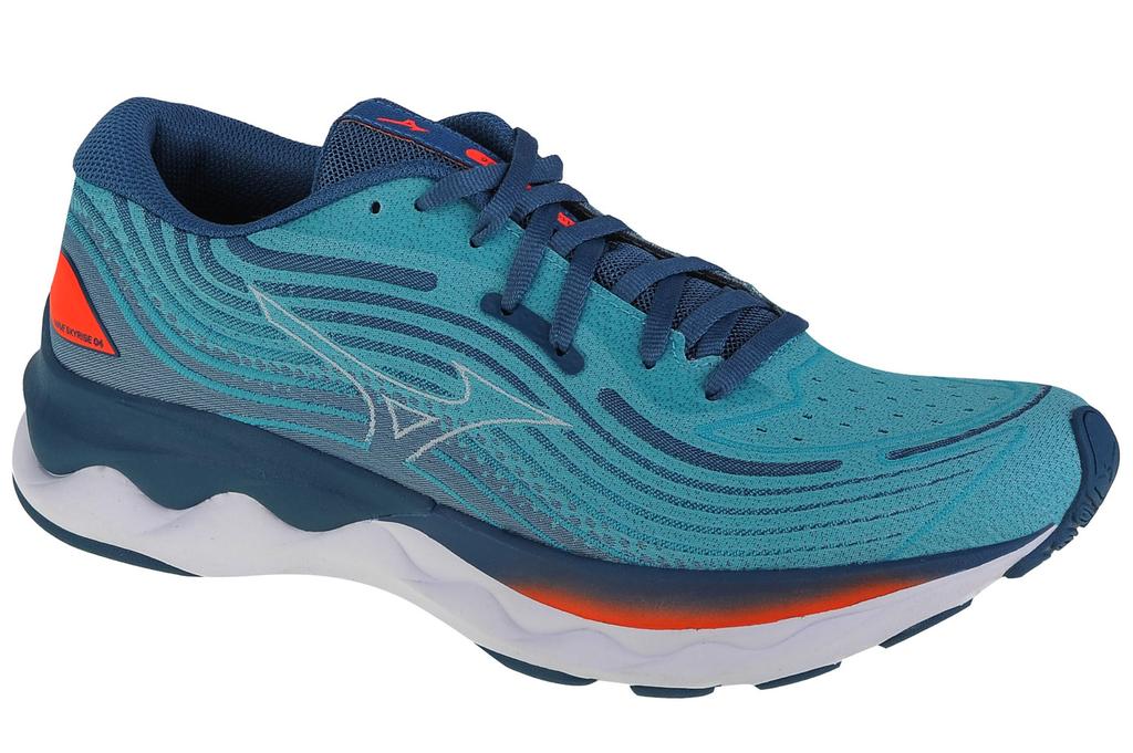 Mizuno Wave Skyrise 4, Mens blue Running shoes