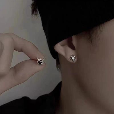 1 Paar Noordster Magnetische Oorklemmen Stud Oorbellen Zonder Piercing Sterke Magneet Nep Piercing Vrouwen Mannen Sieraden Clip Oorbellen