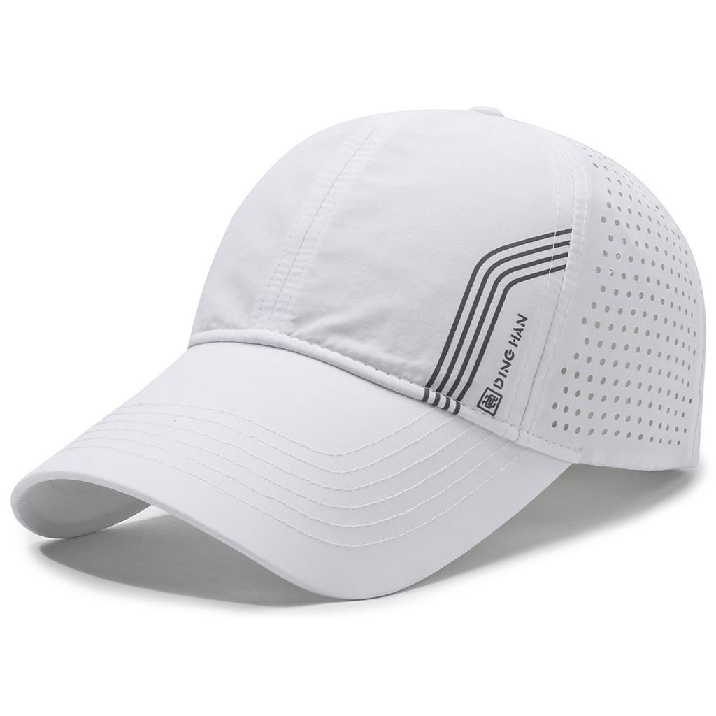 Quick Dry Baseball Cap Sun Protection Mesh Breathable Adjustable 55-60cm for Men Women Summer Lightweight