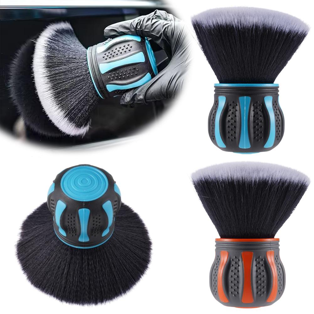 NEW Small Multi-Purpose Detailing Brush Soft Bristles For Dusting or Scrubbing Interior & Delicate Surfaces Car Cleaning To A5K5