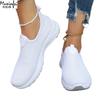 Fashion 2025 New Summer Mesh Breathable Large Women's Casual Shoes Soft Sole Lightweight Women's  Single  Shoes Free Shippiing Shoes