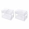 Clear Desk Organizer with Drawer Cosmetic Storage Sundries Makeup