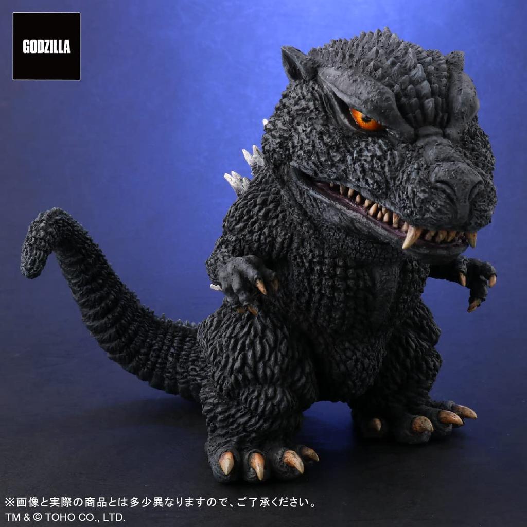 Godzilla General Distribution Version Height 140mm PVC Painted Finished Figure X-Plus Defo-Real (2004) Approx. Non-scale