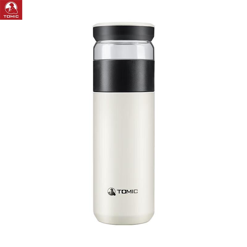 TOMIC TW60020TT Ceramic Lined Tea Separation Thermos Mug