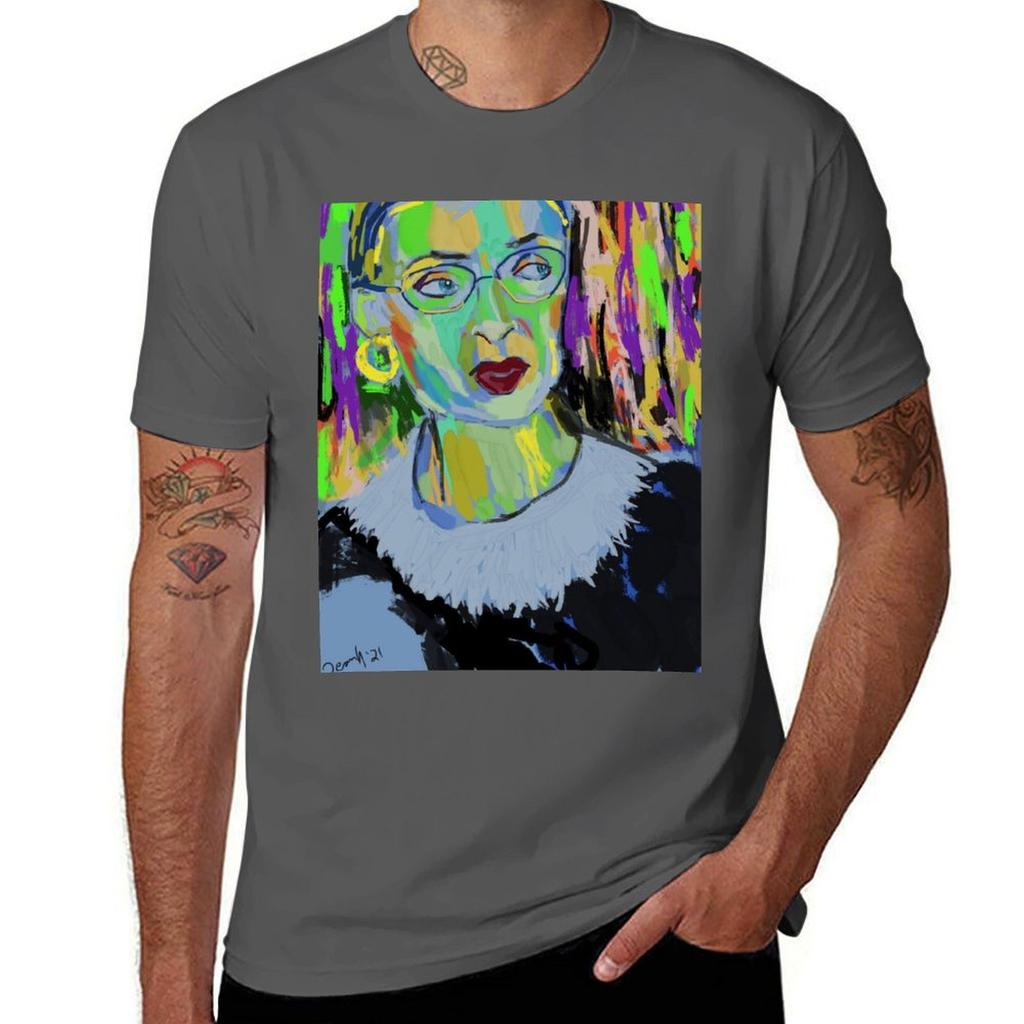 Rbg Tshirt Stylish Print Short Sleeve Tee