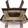 ROOTOTE Damen Kleine Laminierte Lunchtasche, EU Quadrat Laminierte-S, 3601 (360601 Grün prüfen)