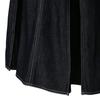 Francfranc Denier Full Black Apron, Black, Women's Apron,