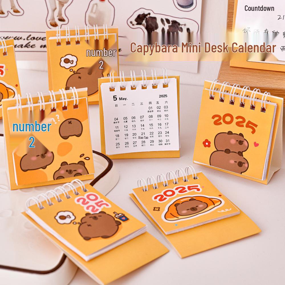 Capybara Keychain - Cute DIY Stationery Gift for Student Graduation or Children's Reward
