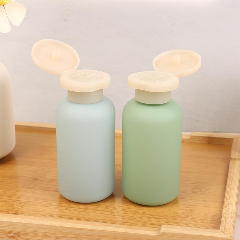 1/3/4Pcs 100ml Refillable Squeeze Bottles with Flip Cap for Travel – Ideal for Lotion, Shampoo, and Conditioner