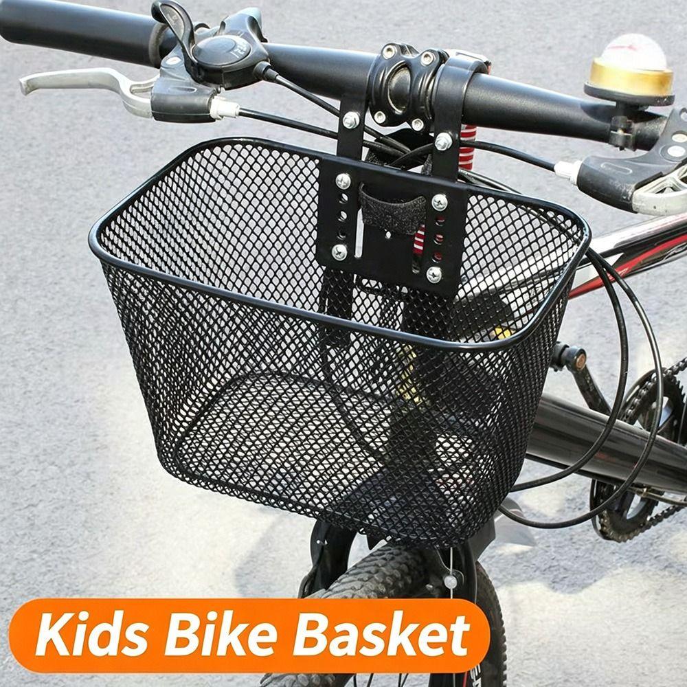 Waterproof Bicycle Front Basket Easy To Install Bike Rear Mesh Basket Children's Stroller Basket
