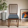 Stretch Dining Chair Seats Cover Striped Grid Elastic Upholstered Chairs Cushions Slipcover AntiDirty Protectors Removable