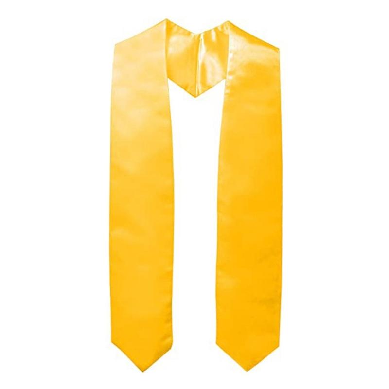 Graduation Stole for Academic Commencements Teens Unisex Plain Choir Stole Lightweight Student College Honor Shawl