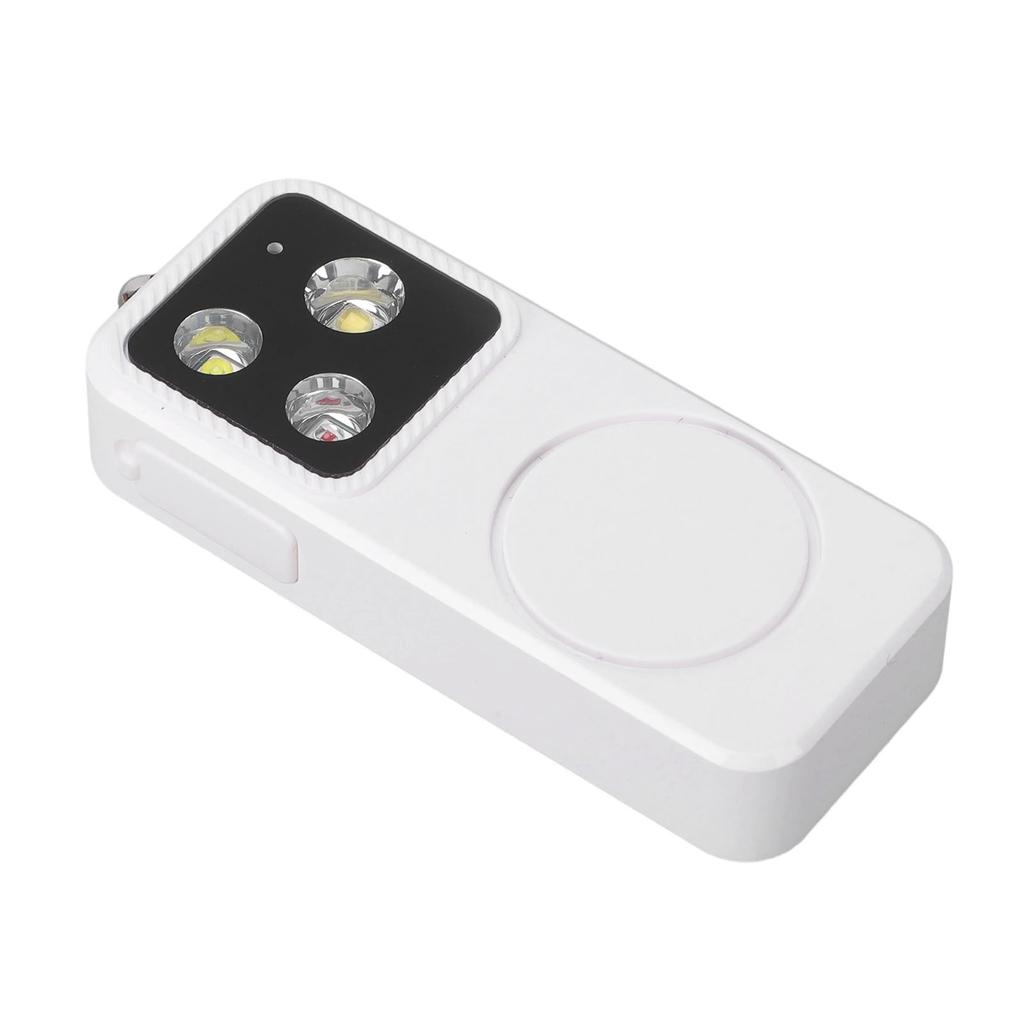 Alarm Light for Women 4 Lighting Modes USB Rechargeable Keychain Siren Security LED Light for Emergency