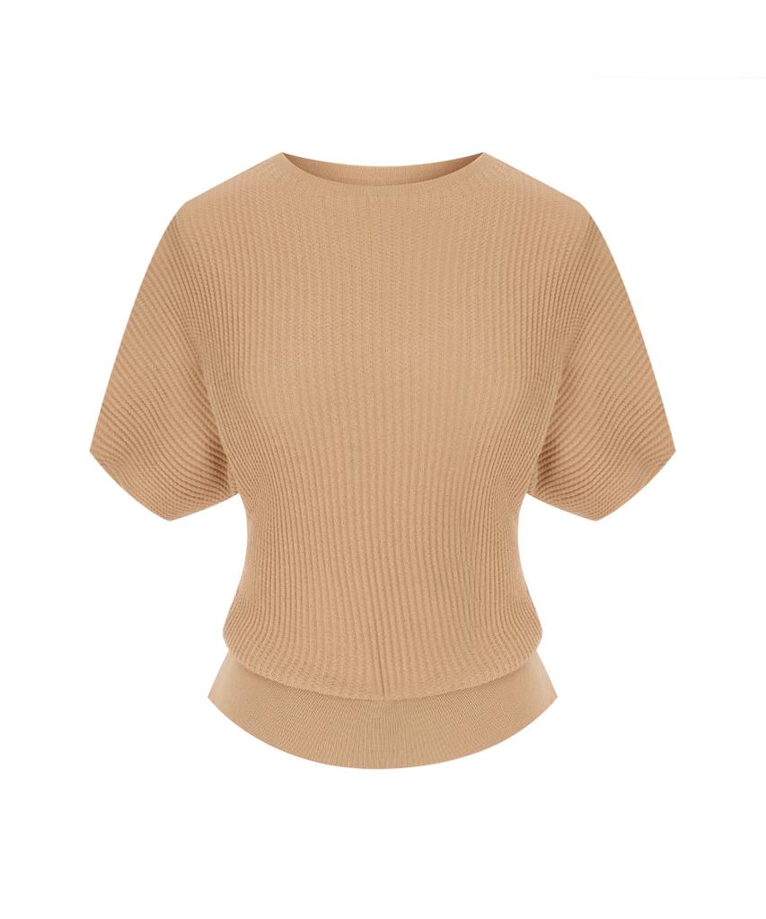 PAIGEFLYNN Slim Dolman Fit Ribbed Knit_P6Bkn021C