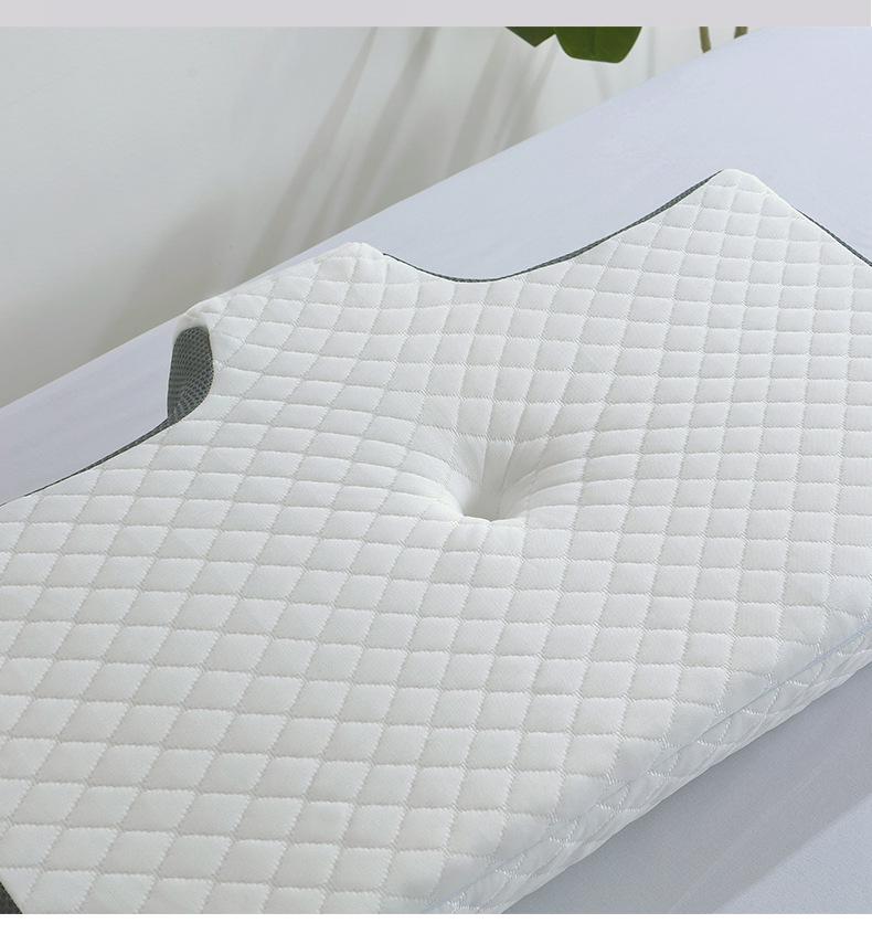 Butterfly-Shaped Memory Foam Pillow for Breathable Neck Support and Cervical Spine Comfort