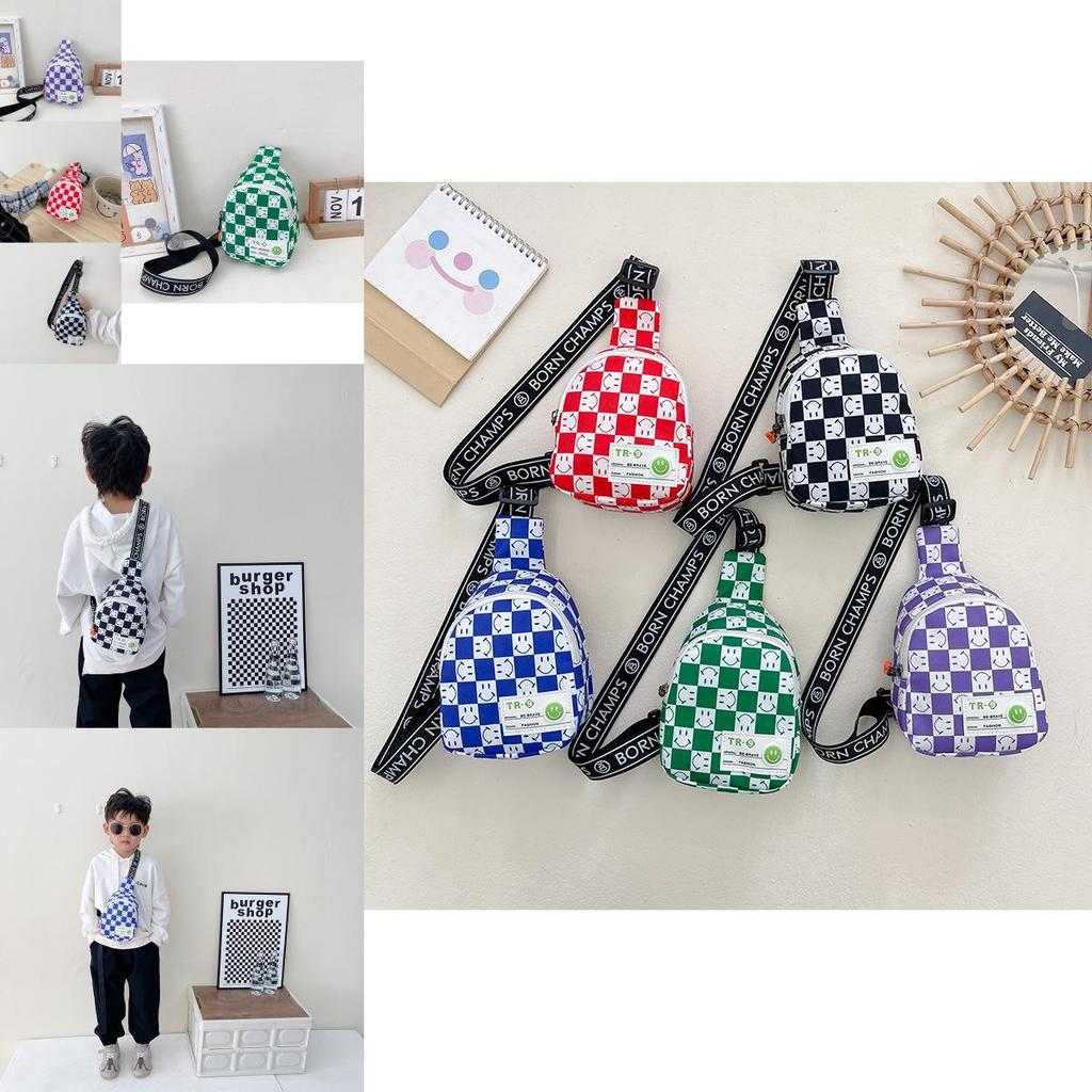 Adorable Smiley Face Nylon Mini Backpack For Kids Summer 2022 Graduation Gift