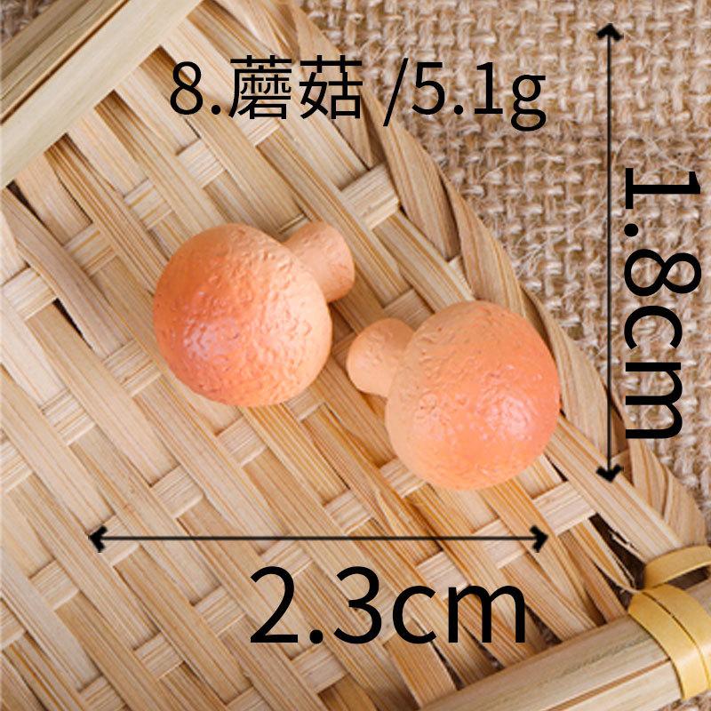 Creative Imitation of Real Food Play Vegetable Doll House Landscape Decoration Accessories Miniatures