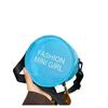 PVC Transparent Shoulder Bag Mini Round Toilet Bag Simple Vacation Beach Bag  Girls