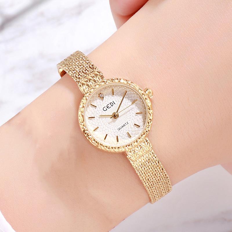 Mori Retro Alloy Strap Women S Watch Colorful Multi-Color Wrist Watch Literary College Style Fashion