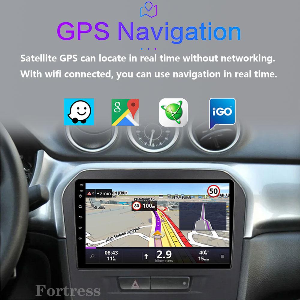DSP 8 Core Android 13 Multimedia DVD Player For Suzuki Vitara 2017 2018 2019 2020 Autoradio GPS Navigation Car Radio Stereo