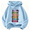 2026 Girls Fashion Hoodie: Katseye Girl Group Graphic Pullover  Warm Casual Street-Style Hoodie for Boys and Girls Kids Clothing