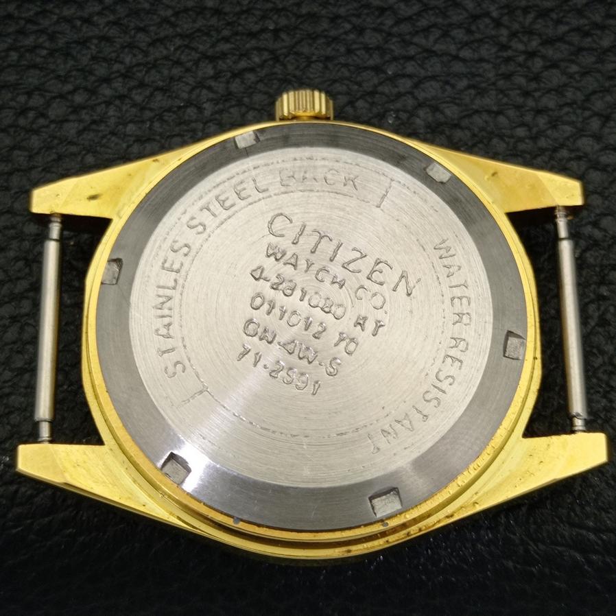 RENOVOVANÉ JAPONSKÉ CITIZEN AUTOMATIC 8200 PÁNSKÉ ARABICKÉ HODINKY S BLUE CIFERNÍKEM a427234-2