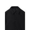 Customellow Black Pleats Work Jacket Cwjam25433bkx