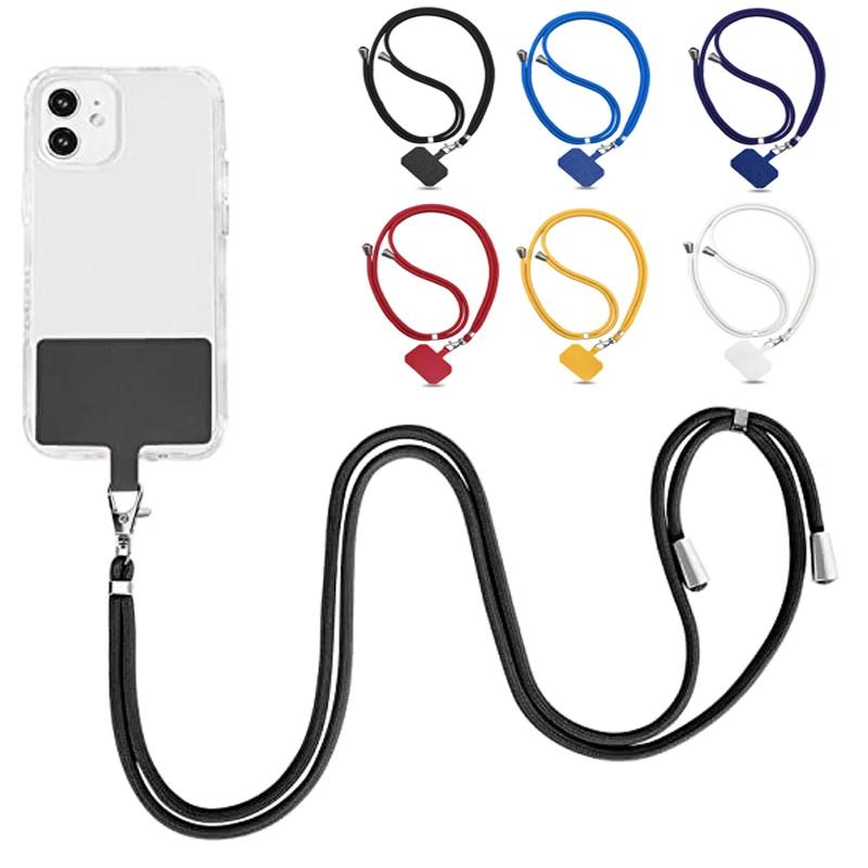 Adjustable Cellphone Lanyard Anti-Lost Fixed Card Rope For Iphone Samsung Xiaomi Minimalist Style Mobile Phone Hanging Rope