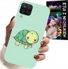 Etui Do Samsung Galaxy A22 5G - Słodkie Żółwki Wzory Dla Dzieci + Szkło