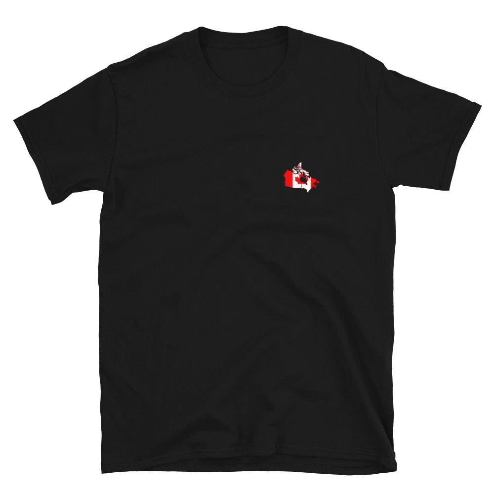 Canada Map Side Pocket T-Shirt 3XL