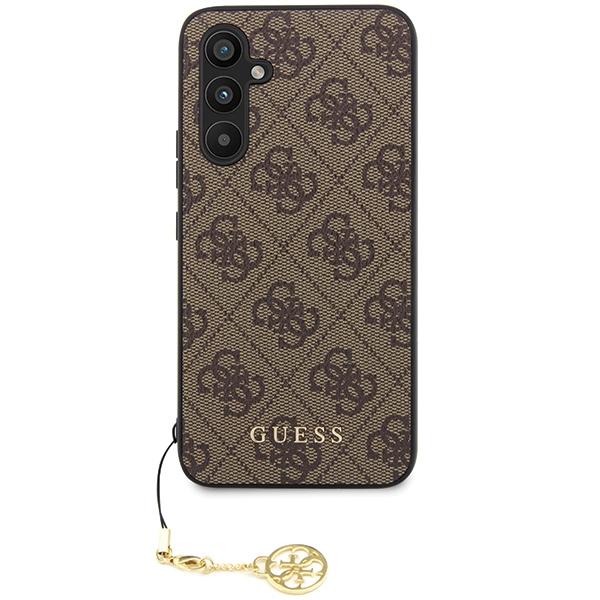 Guess Guhcs23Fegf4Gbr S23 Fe S711Brązowy/Brown Hardcase 4G Charms Collection