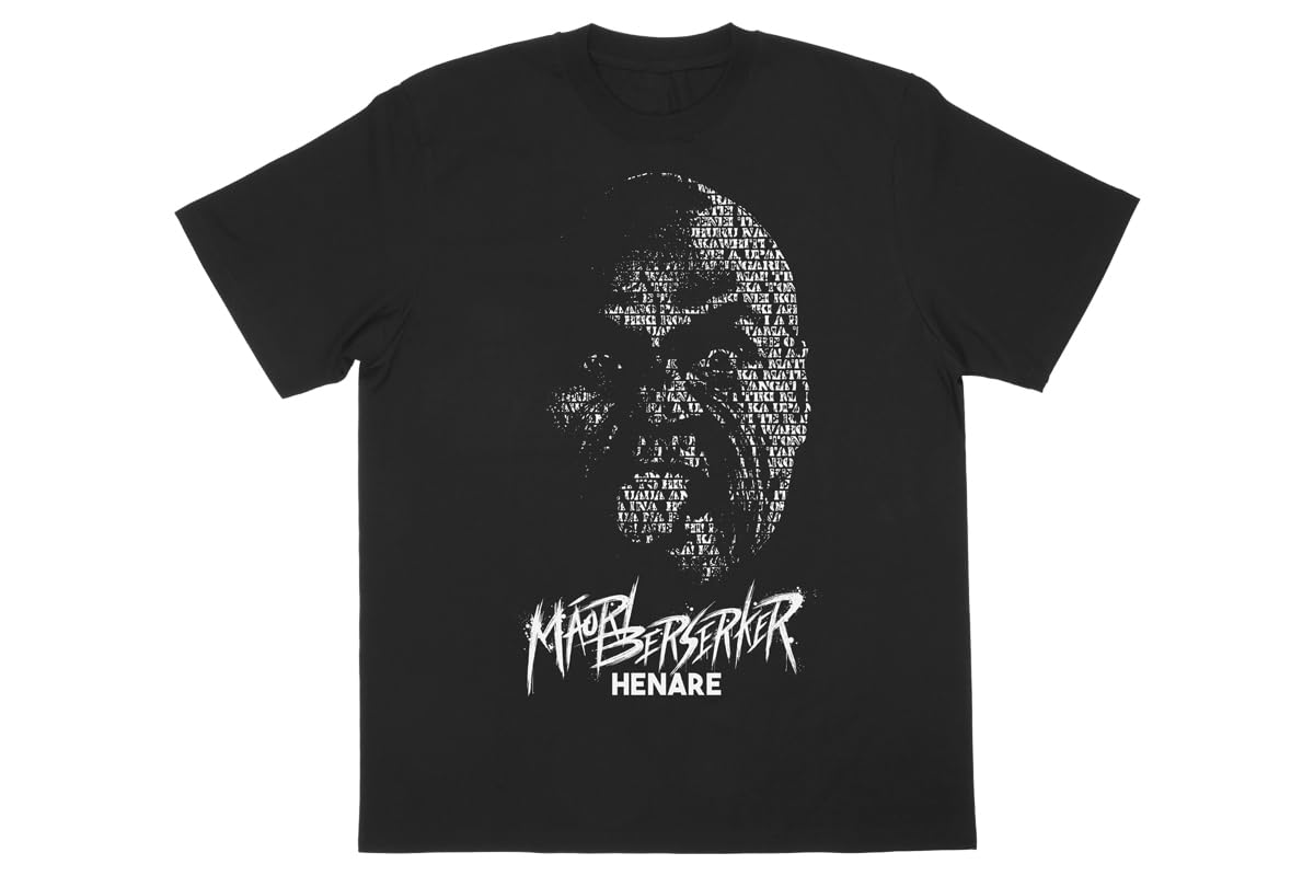 

New Japan Pro-Wrestling T-shirt Henare Maori Berserker, Size Small, 5634101805