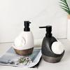 Household Creative Makeup Hand Sanitizer Bottle Ceramic Lotion Bottle High-end Dual-use Bathroom Push Type