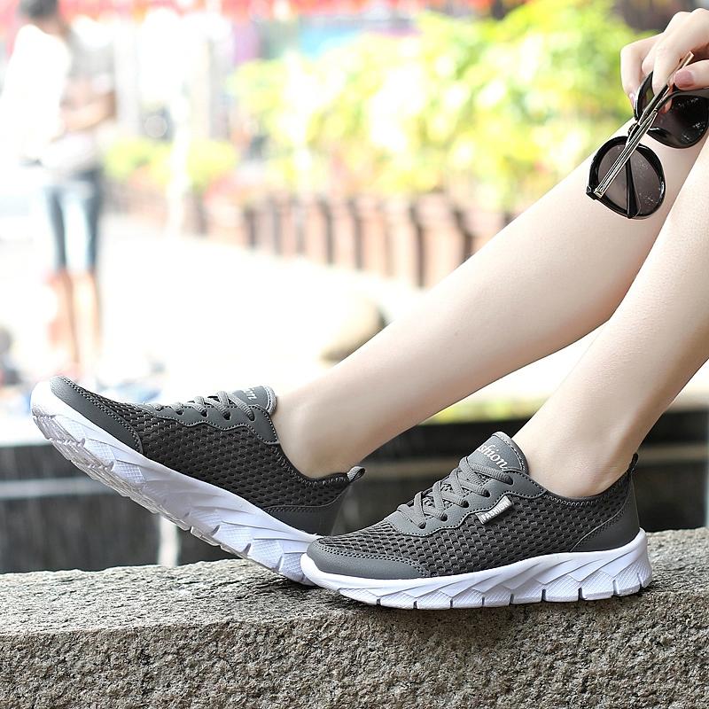 Moda bărbați/femei Dimensiuni mari Ultra ușoare în aer liber respirabil pantofi alergare sport pantofi de vară pentru plajă