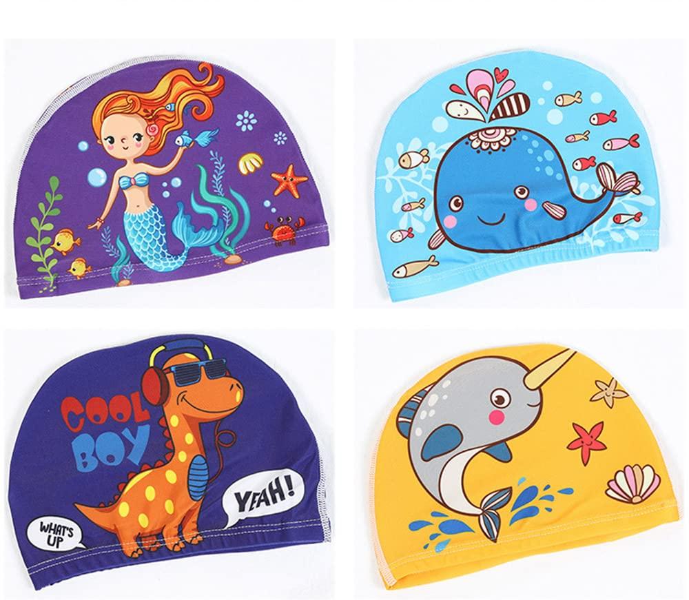 Kids Children's Swimming Hat Swim Cap for Toddlers (1100-9)