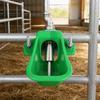 Green Pig Drinking Bowl Plastic Piglet Water Bowl Easy Clean Pig Feeder Bowl  Farm Use