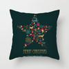 Christmas Pillowcase Red Elk Light Luxury Pillowcase Car Neck Cushion Home Pillowcase