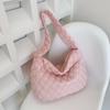 Lebendige Stepp-Hobo-Tasche Verspielte Rautenstepp-Schlauchige Schulter-Crossbody-Tasche, Schick & Perfekt für Frauen zur Aufwertung täglicher Outfits