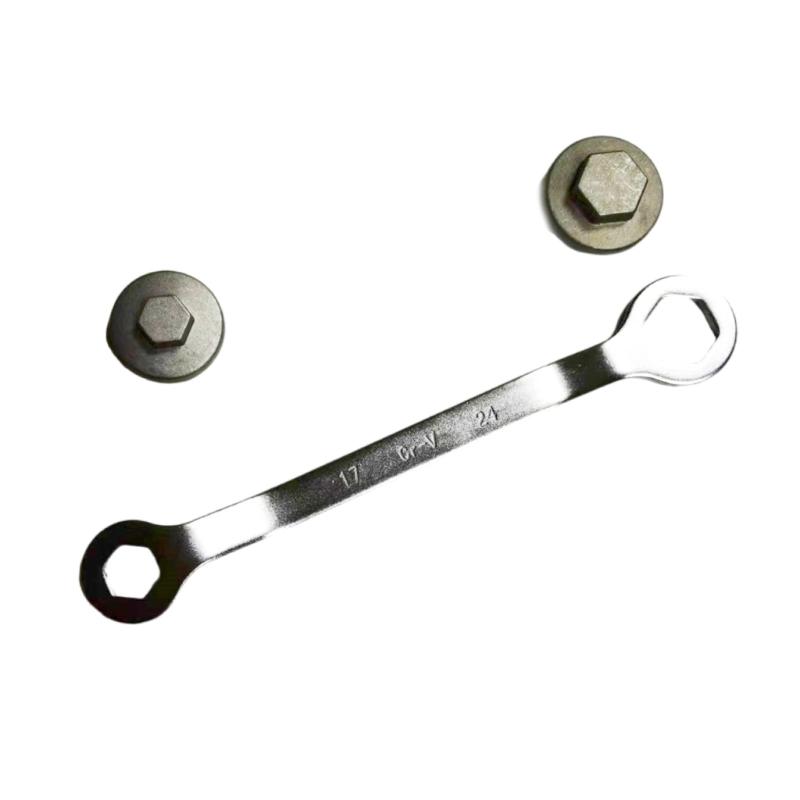 Multifunctional Hexagonal Wrench Spanner Tool Double Head Design Accessories for Motorcycle Oil Drain Screws Maintenance