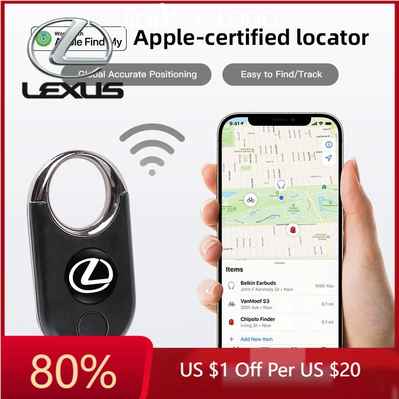 2026 Hot Interior Stickers IPhone Smart Tag GPS Locator Anti-lost Tracker Car Keychain For Lexus NX300h RX450h RX350 UX300h Ct20