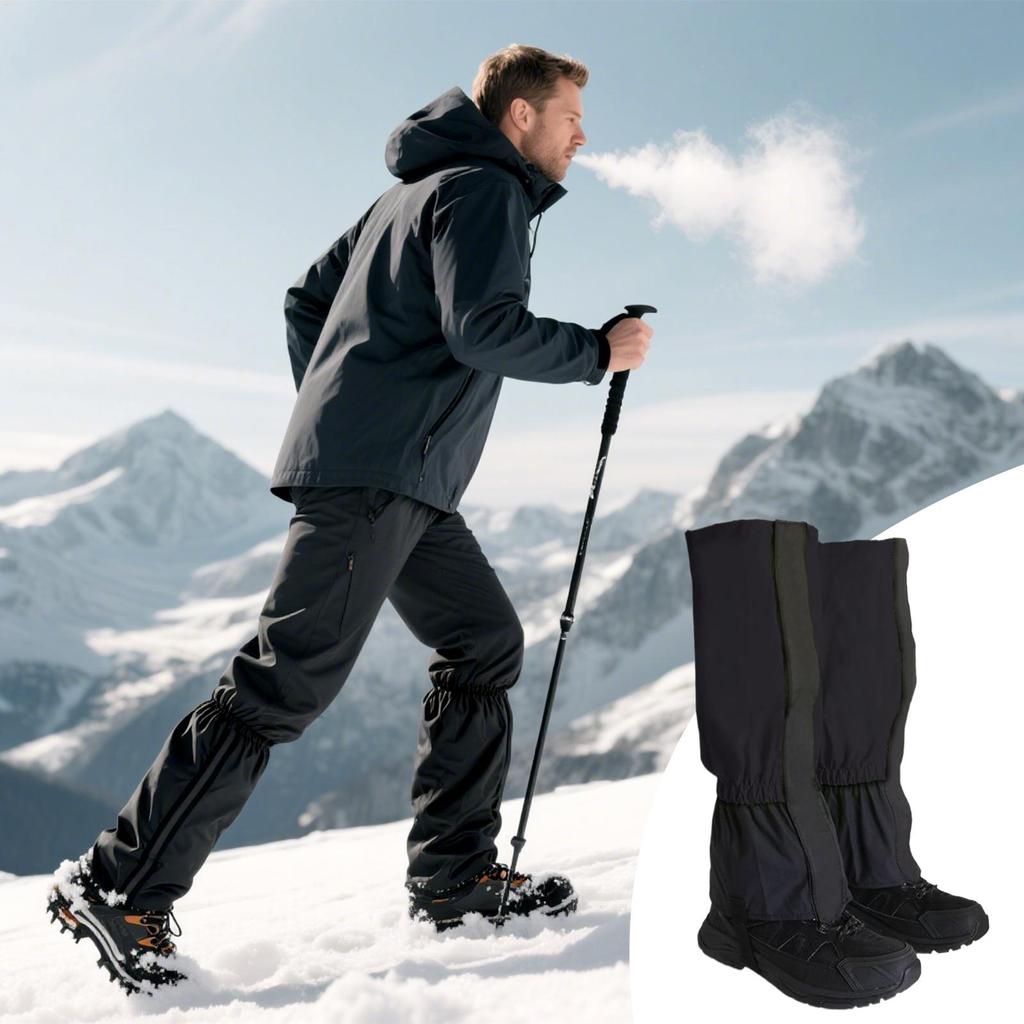 Leg Gaiters 2-Piece Waterproof Leg Guards Boot Gaiters Calf Protector Outdoor Gear For Hunting Men Landscaping Women Running