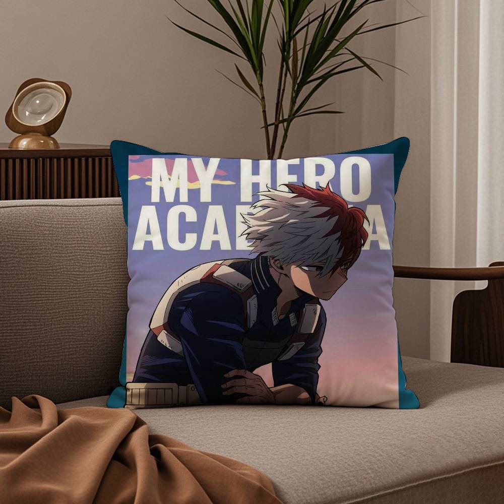 

Моя геройская академия Наволочка с хорошим принтом наволочка для гостиной диванная подушка наволочка для спальни декор комнаты 16x16Inch