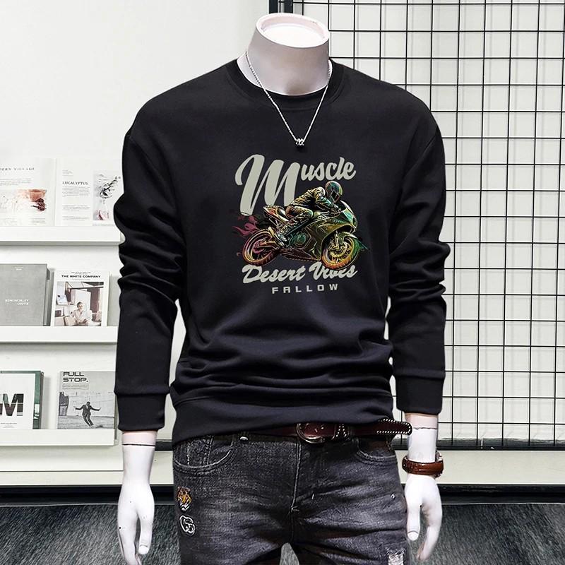 Men s Trendy Fashion Print Hoodie - 2025 Autumn Long Sleeve Jacket XXL