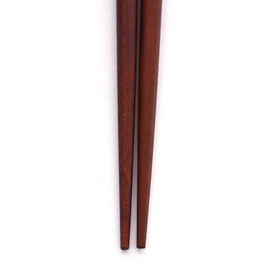 1 Pair Handmade String Natural Solid Wood Chopsticks Wrapped Handle Tableware